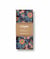 Tissu en popeline Domotex - 200 x 145 cm - Marron / Rose