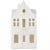 Maison hollandaise en céramique - 8 x 8 x 15 cm - Créalia