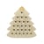 Calendrier de l’Avent en bois - Sapin tradition - Créalia