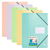 Porte-vues A4 plastique Oxford - 120 vues - Modèles aléatoires - School Life - Vendu à l'unité