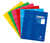 1 cahier - 17 x 22 cm - Clairefontaine - 32 pages grands carreaux - Coloris assortis