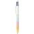Stylo bille 4 couleurs BIC - Rainbow pastel - Bleu, rouge, vert, noir - Pointe moyenne 