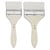 Lot de 2 spalters Pébéo - Poils synthétiques - n°75, 100