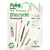 Bloc multi-techniques Clairefontaine - Paint'On - 30 feuilles de papier recyclé - Blanc - A3 - 250 g/m²