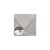 20 enveloppes Pollen 140x140 mm - Argent