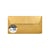 20 enveloppes Pollen 110x220 mm - Or
