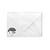 20 enveloppes Pollen 162x229 mm - Blanc irisé