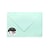 20  enveloppes Pollen 162x229 mm  - Vert jade