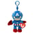 Porte-clés peluche Captain America - Marvel Soft Clip