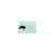 20 enveloppes Pollen 75x100 mm  - Vert jade