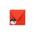 20 enveloppes Pollen 140x140 mm - Rouge corail