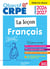 Objectif CRPE 2026-2027 - Français - La leçon - épreuve orale d'admission
