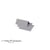 25 marque-places Pollen 85x80 mm - Gris koala
