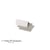 25 marque-places Pollen 85x80 mm - Argent