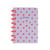 Carnet Mr Wonderful - Violet et rouge - A5 - Fraise - 160 pages lignées