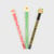 Lot de 3 stylos effaçables Mr Wonderful - Bobo Abeille, Fleur et Champignon - Pointe moyenne