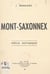 Mont-Saxonnex - Précis historique