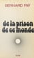De la prison de ce monde
