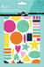 Stickers Maildor - 14,8 x 21cm - Baby, Géométriques géantes - 6 planches