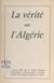 La vérité sur l'Algérie