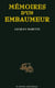 Mémoires d'un embaumeur