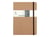 Carnet - Format A5 14.8 x 21 cm - Age Bag My essential - Clairefontaine - 192 pages pointillées - Marron