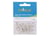 100 jonctions anneau double assortis - Argent - Créalia