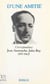 D'une amitié - Correspondance Jean Amrouche-Jules Roy (1937-1962)