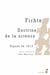 Fichte. Doctrine de la science - Exposé de1813