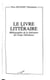 Le livre littéraire - Bibliographie de la littérature du Congo (Kinshasa)