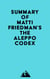 Summary of Matti Friedman's The Aleppo Codex