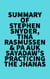 Summary of Stephen Snyder, Tina Rasmussen & Pa Auk Sayadaw's Practicing the Jhanas