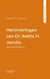Herinneringen van Dr. Aletta H. Jacobs