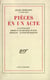 Pièces en un acte