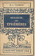 Biologie des éphémères - Avec 42 figures