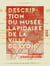 Description du musée lapidaire de la ville de Lyon - Épigraphie antique du département du Rhône