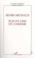 Henri Michaux - Plis et cris du lyrisme