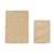 Lot 2 carnets A5/A6 - Doré – Paillettes – Cultura