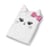 Carnet peluche A5 - Chat - Cultura