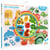 Mes premiers autocollants en relief - les couleurs