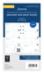 Recharge pour agenda semainier 2026 Filofax - Personnal 