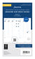 Recharge pour agenda semainier 2026 Filofax - Personnal - Vertical