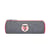Trousse ronde Stade Toulousain - Polyester - 21,5x7,3x7,3cm - Noire & rouge