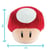 Peluche Mocchi Mocchi Super Mario : champignon rouge - Tomy