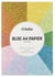Bloc A4 de papier pailleté multicolore - 10 feuilles - 1 feuille par couleur - 200 g/m² - Créalia