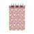 Bloc-notes Designworks - 8,9 x 14 cm - Hearts - 160 pages lignées
