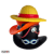 Tirelire Plastoy - One Piece - Pile de chapeaux Luffy, Sabo et Ace