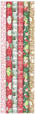 1 rouleau de papier cadeau Noël classique - 200 x 70 cm - Modèle aléatoire - Produit vendu à l'unité