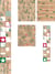 Lot de 3 rouleaux de papier cadeau - nature kraft + 20 étiquettes