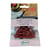 Sachet de fleurs de cire - Aladine - Rouge nacré